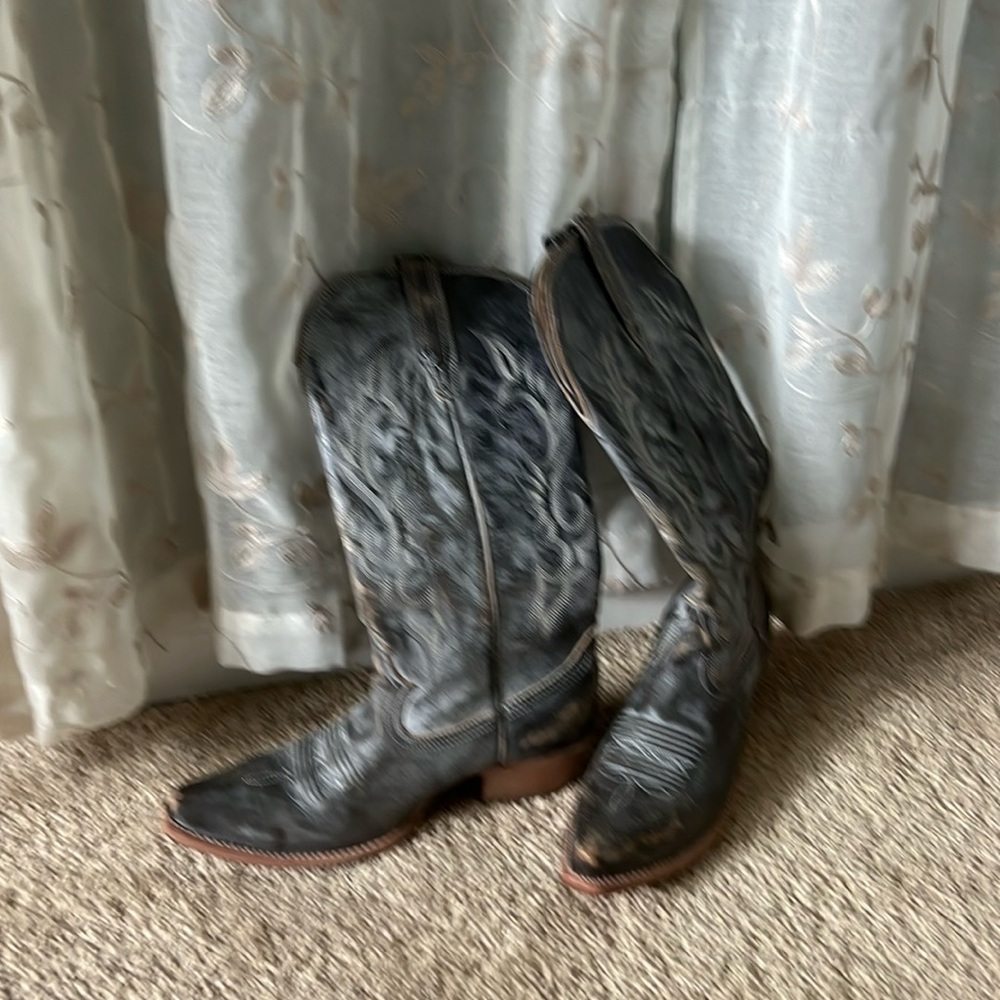 Woodland freebird cowboy boots